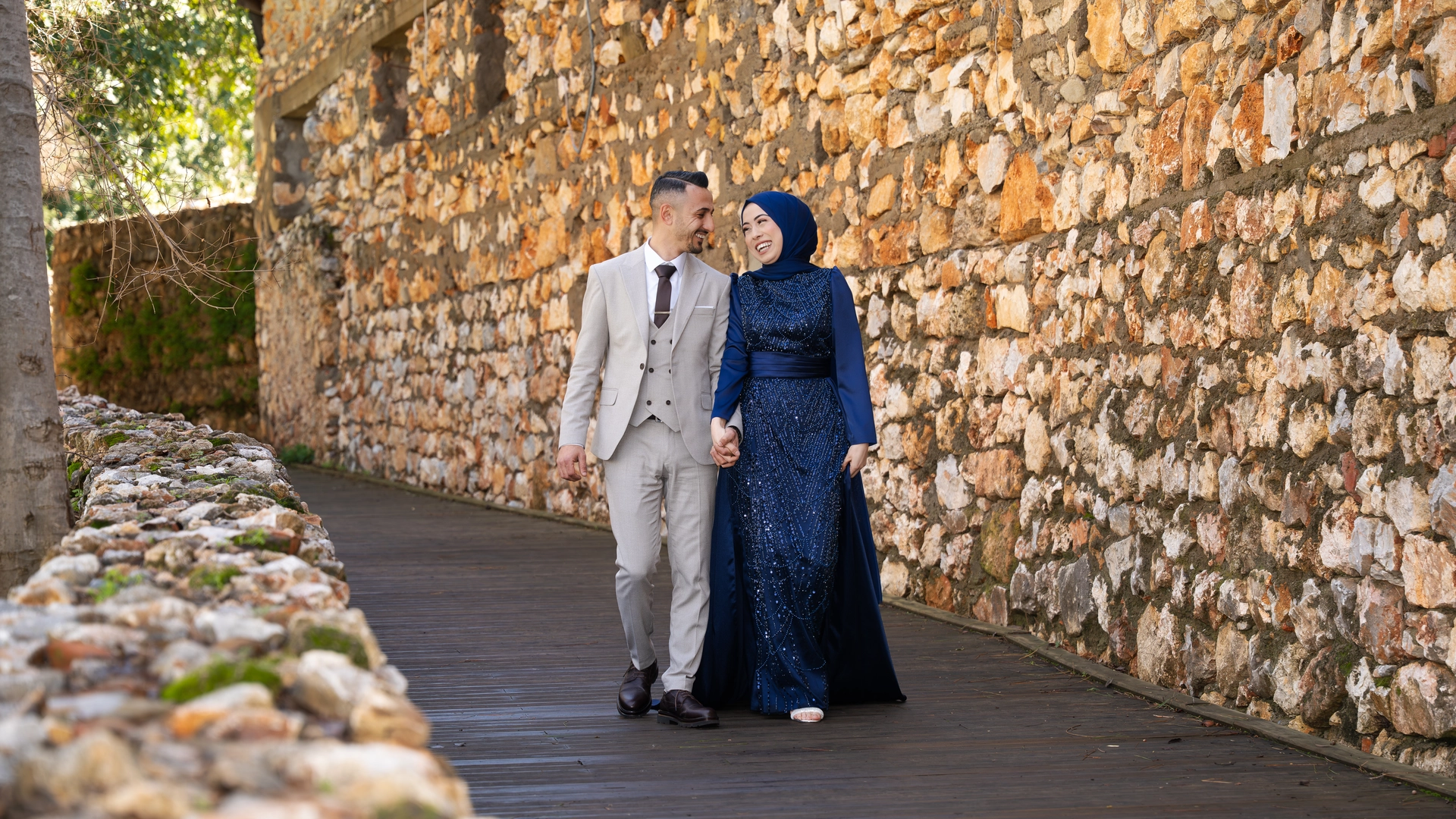 Alanya dış çekim düğün fotoğrafı - Gelin ve damat siluet - Profesyonel düğün çekimi Siruart Wedding